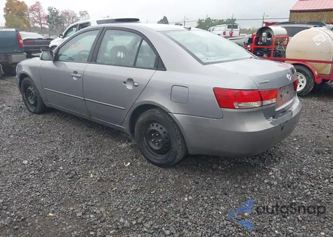 2008 Hyundai Sonata Gls from USA, damaged, VIN 5NPET46C18H392376